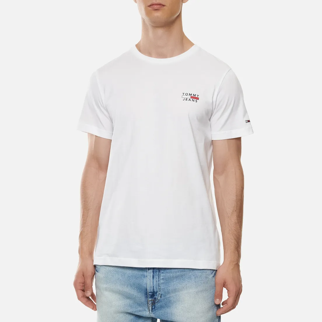 Tommy Jeans Мужская футболка Chest Logo Slim Fit
