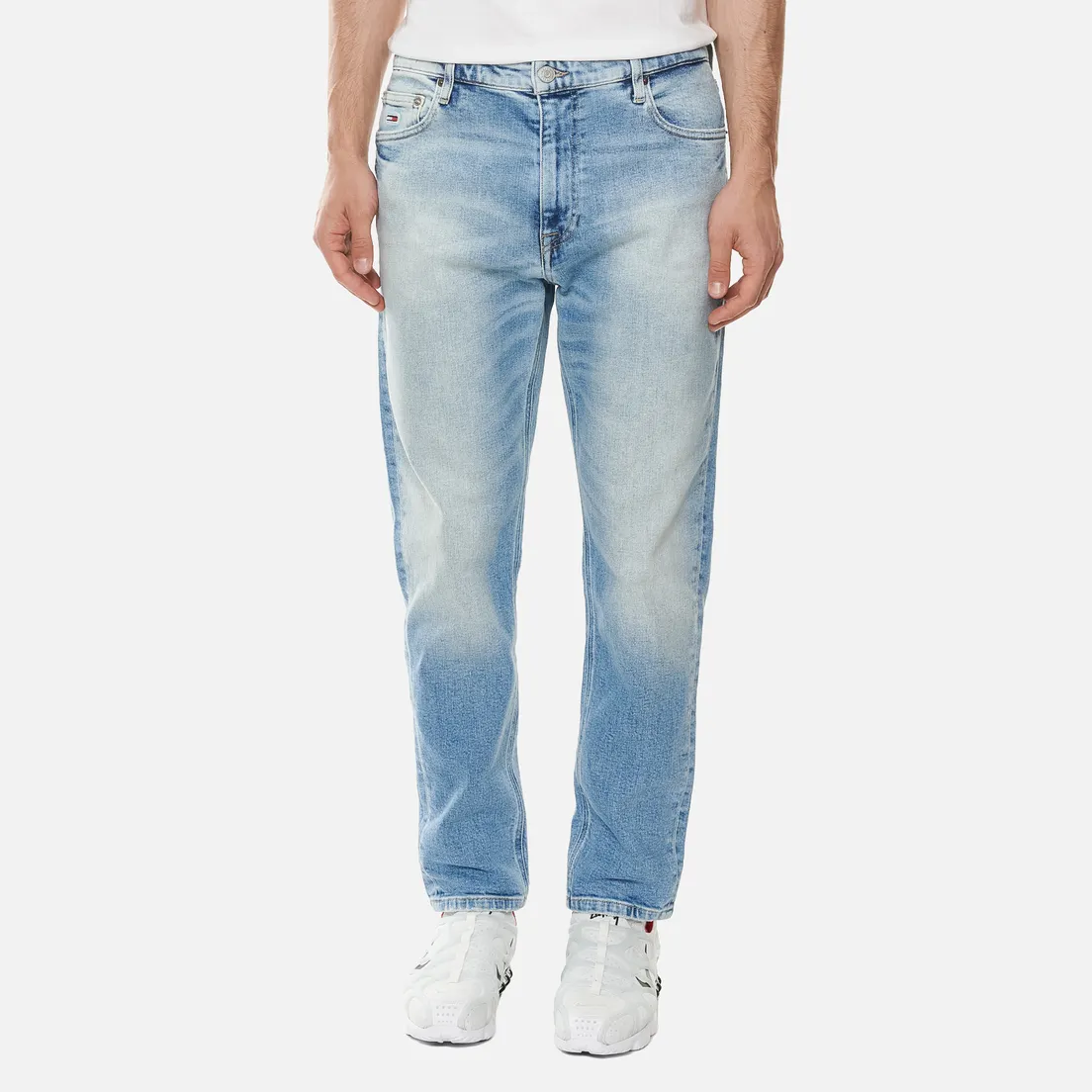 Tommy Jeans Мужские джинсы Straight Leg Comfort Fit Stretch 14.2 Oz