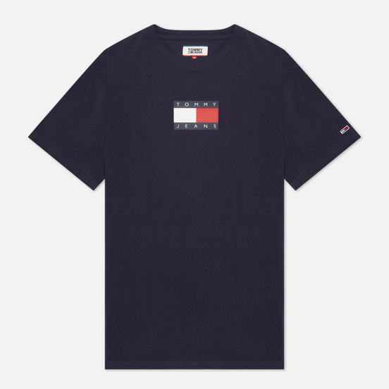Мужская футболка Tommy Jeans Small Flag Twilight Navy
