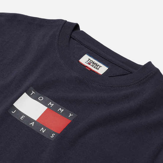 Мужская футболка Tommy Jeans Small Flag Twilight Navy
