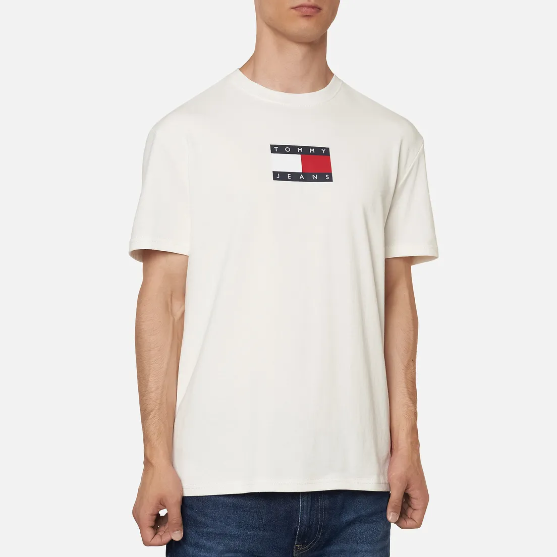 Tommy Jeans Мужская футболка Small Flag