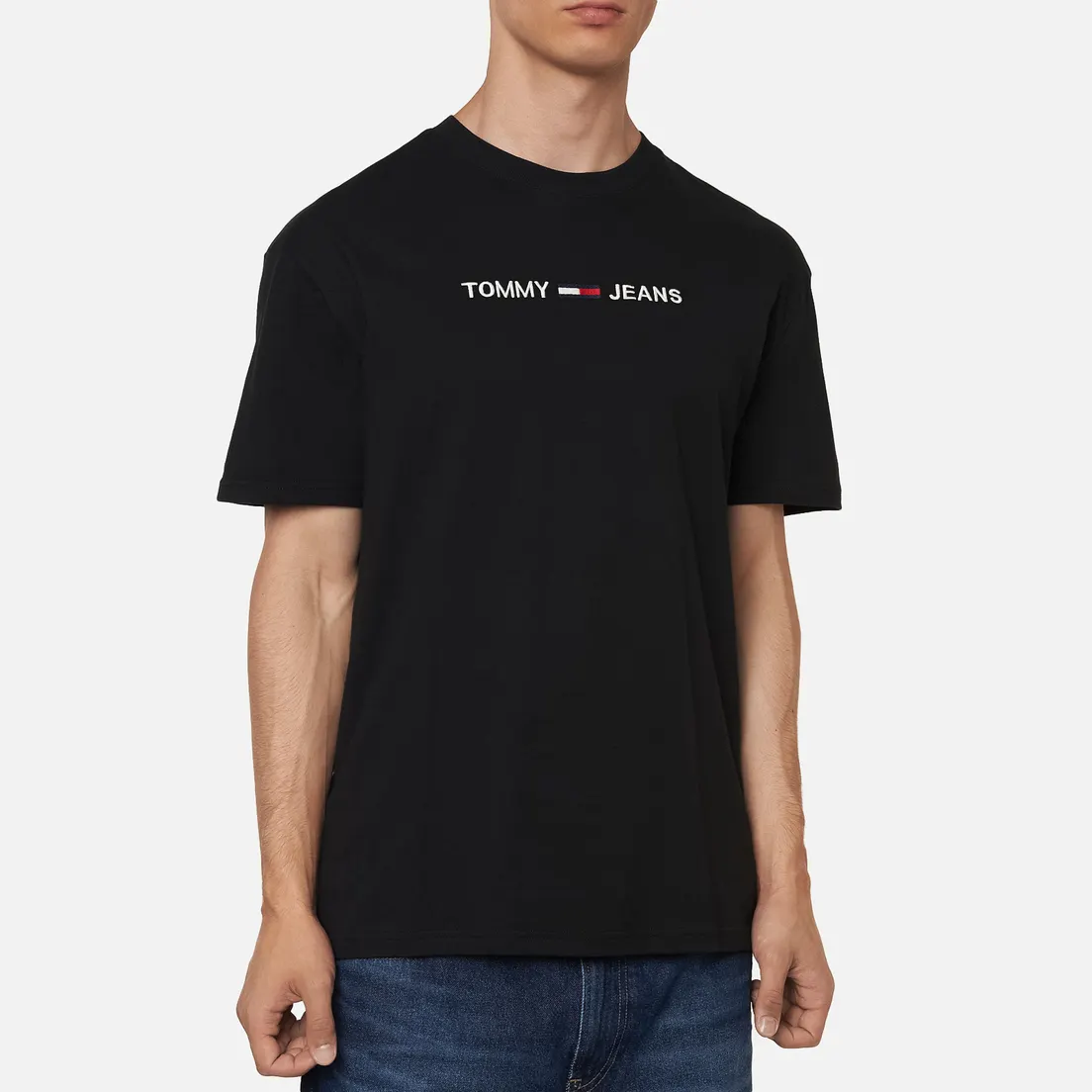 Tommy Jeans Мужская футболка Logo Organic Cotton Jersey