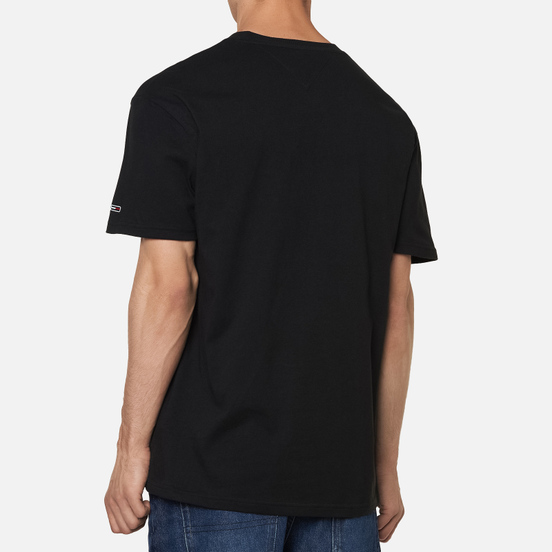 Мужская футболка Tommy Jeans Logo Organic Cotton Jersey Black