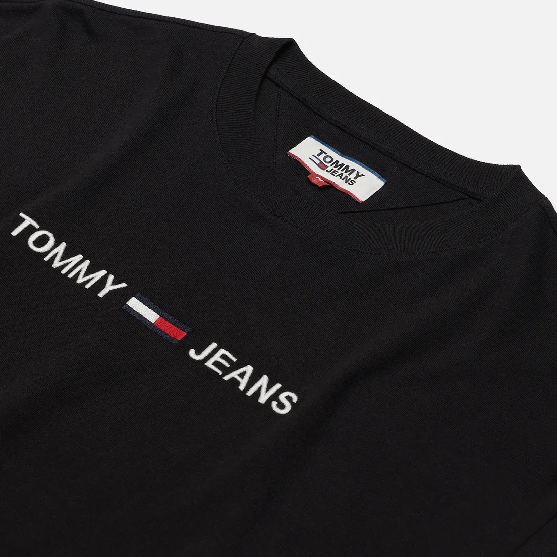 Tommy Jeans Мужская футболка Logo Organic Cotton Jersey