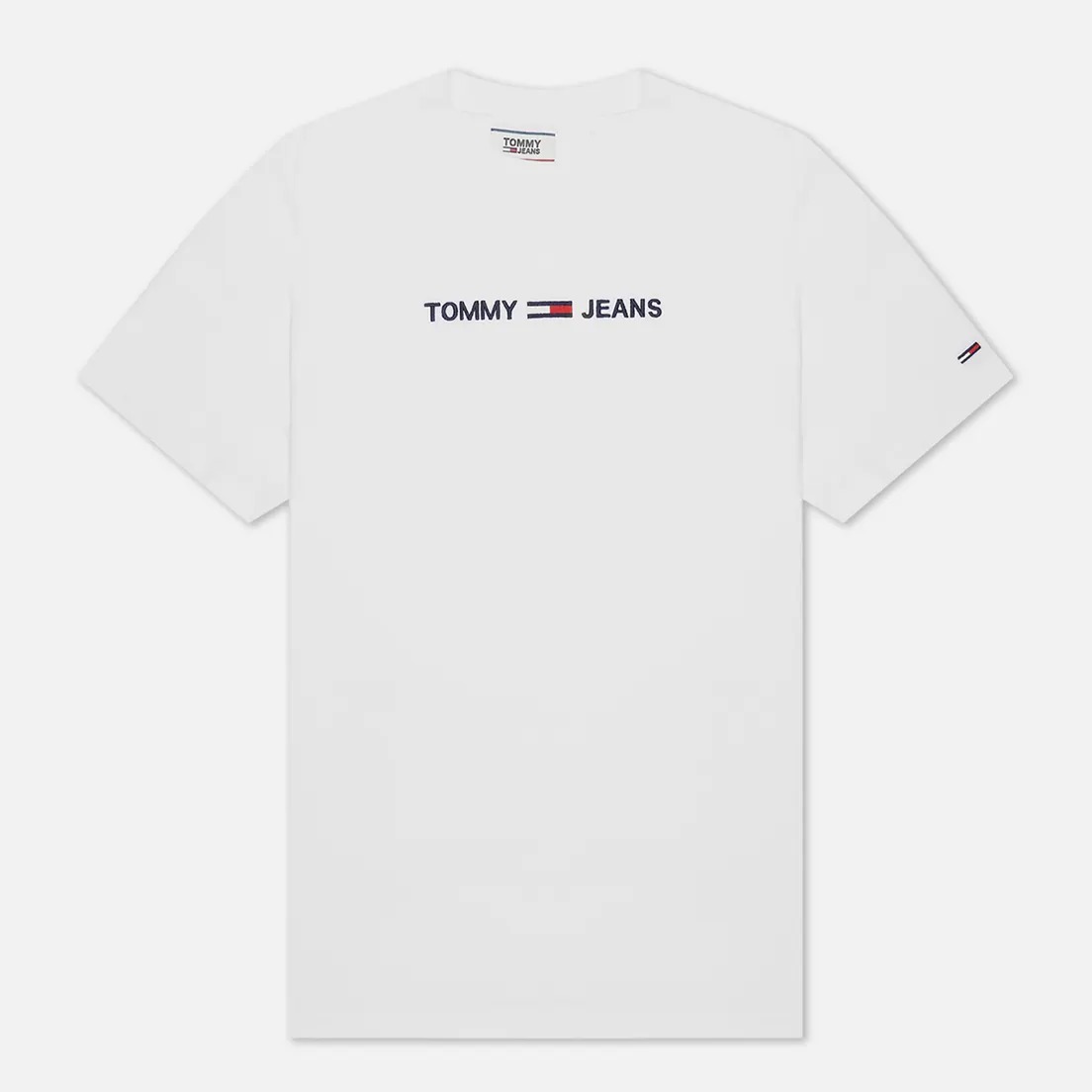 Tommy Jeans Мужская футболка Logo Organic Cotton Jersey