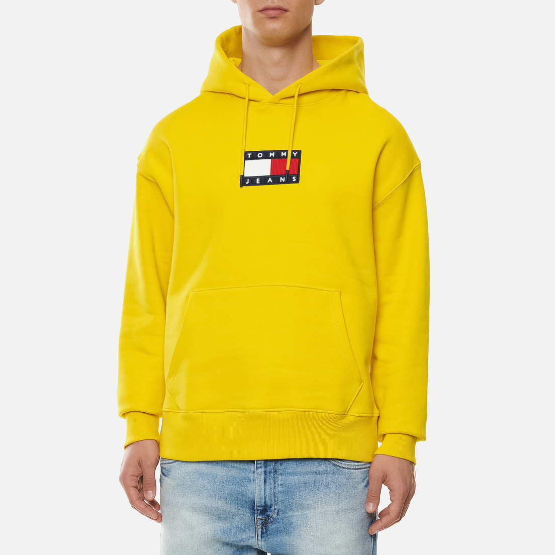 Tommy Jeans Мужская толстовка Small Flag Hoodie Comfort Fit