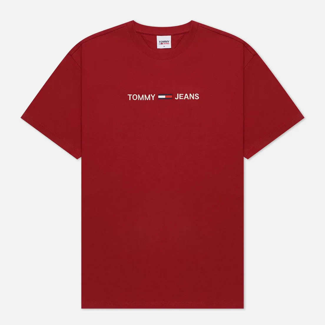 Tommy Jeans Мужская футболка Straight Logo Regular Fit