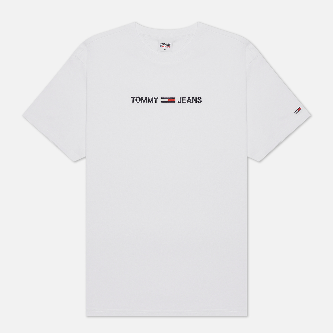 Tommy Jeans Мужская футболка Straight Logo Regular Fit