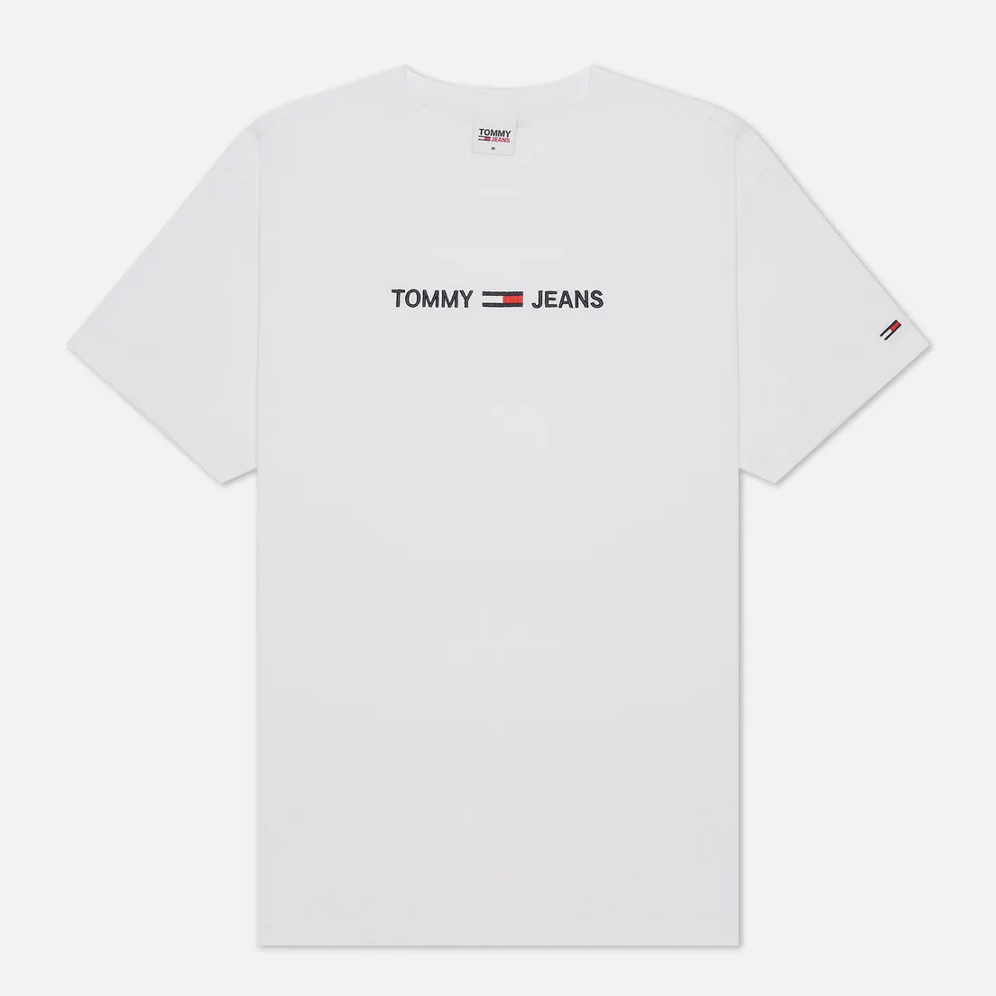 Tommy Jeans Мужская футболка Straight Logo Regular Fit
