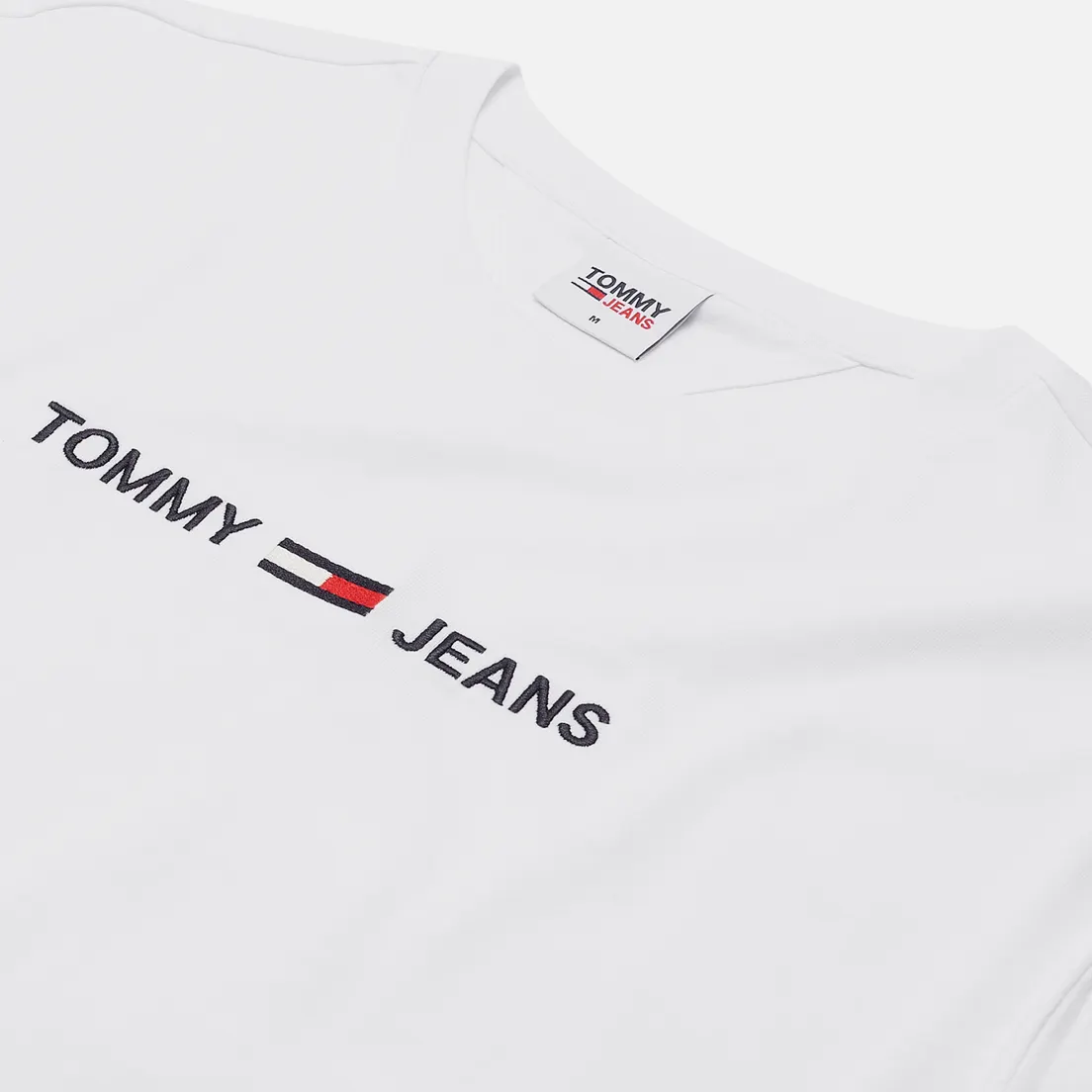 Tommy Jeans Мужская футболка Straight Logo Regular Fit