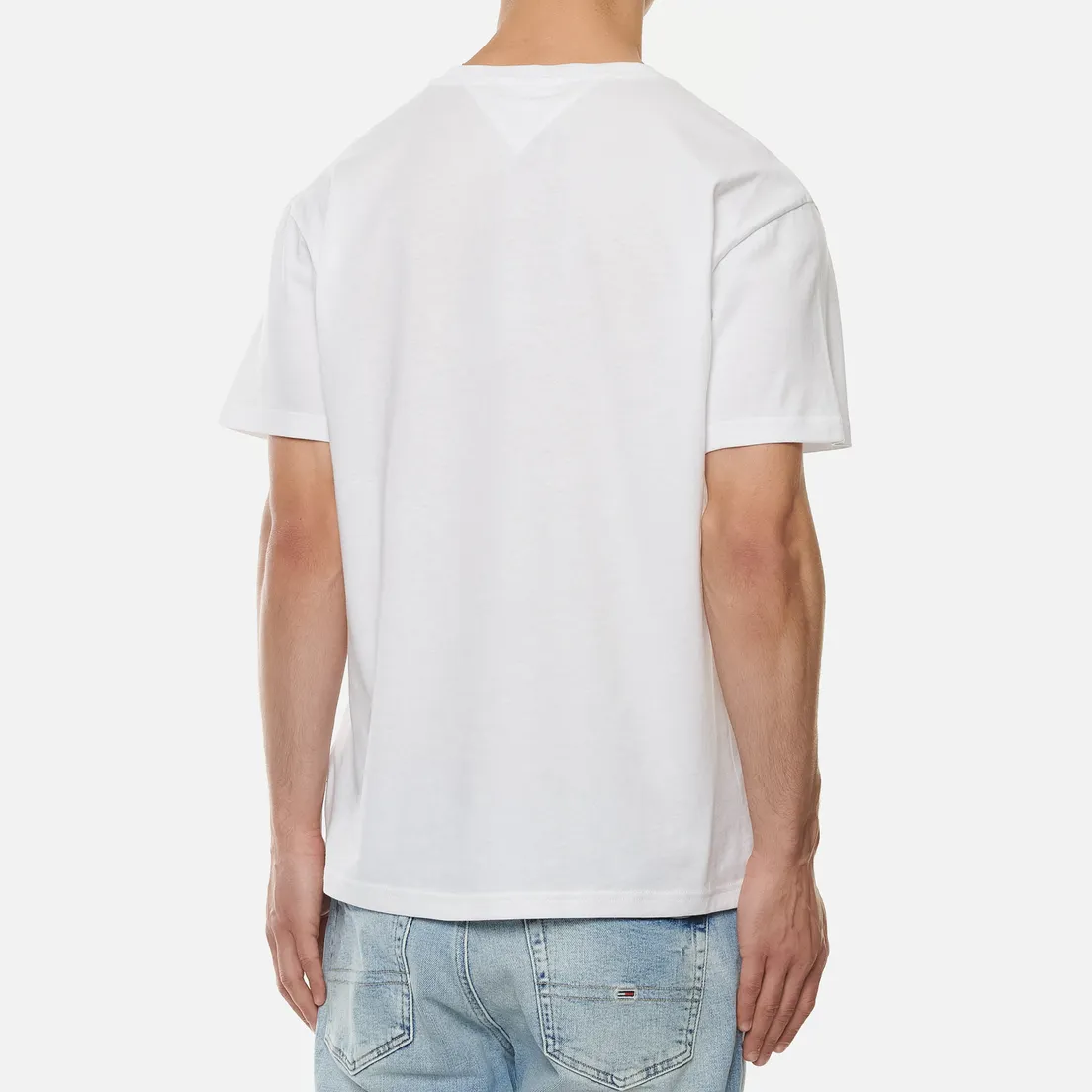 Tommy Jeans Мужская футболка Straight Logo Regular Fit