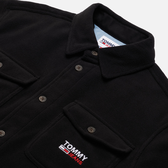 Мужская рубашка Tommy Jeans Polar Fleece Black