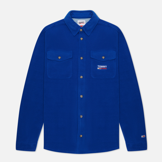Мужская рубашка Tommy Jeans Polar Fleece Providence Blue