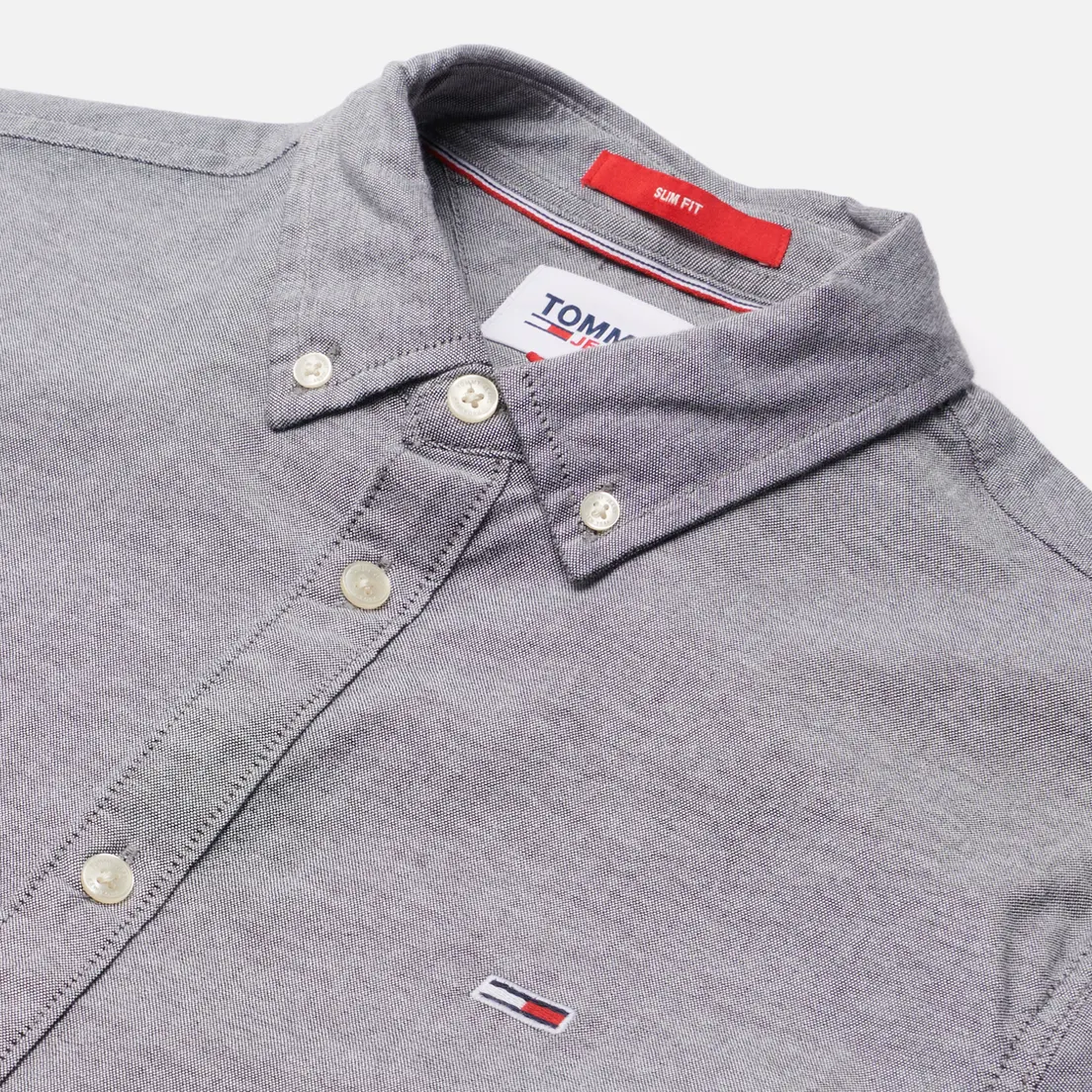 Tommy Jeans Мужская рубашка Stretch Oxford Slim Fit