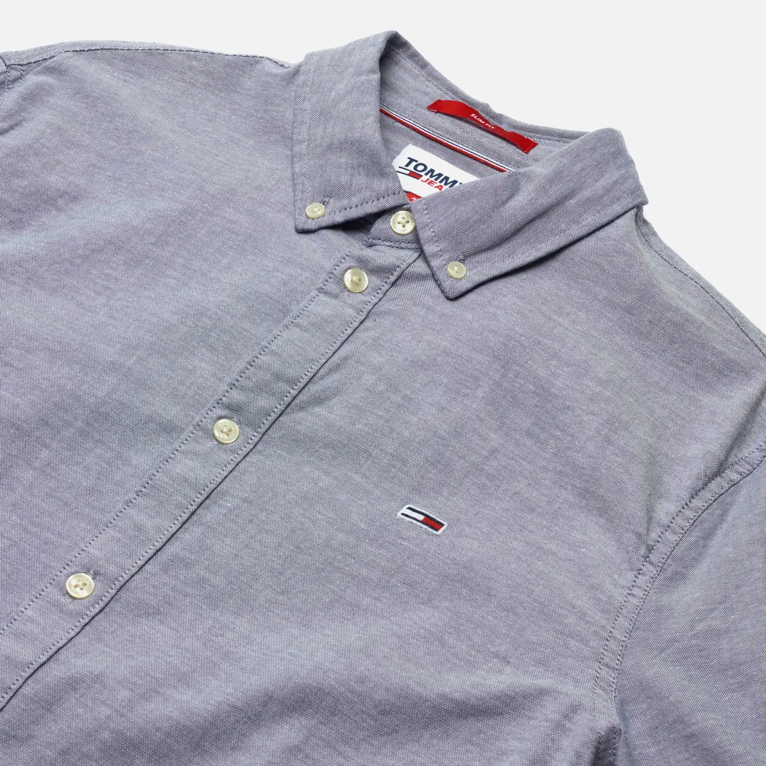 Tommy Jeans Мужская рубашка Stretch Oxford Slim Fit