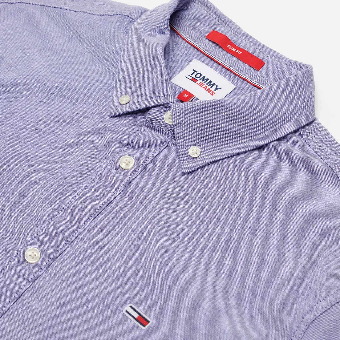 Tommy Jeans Мужская рубашка Stretch Oxford Slim Fit