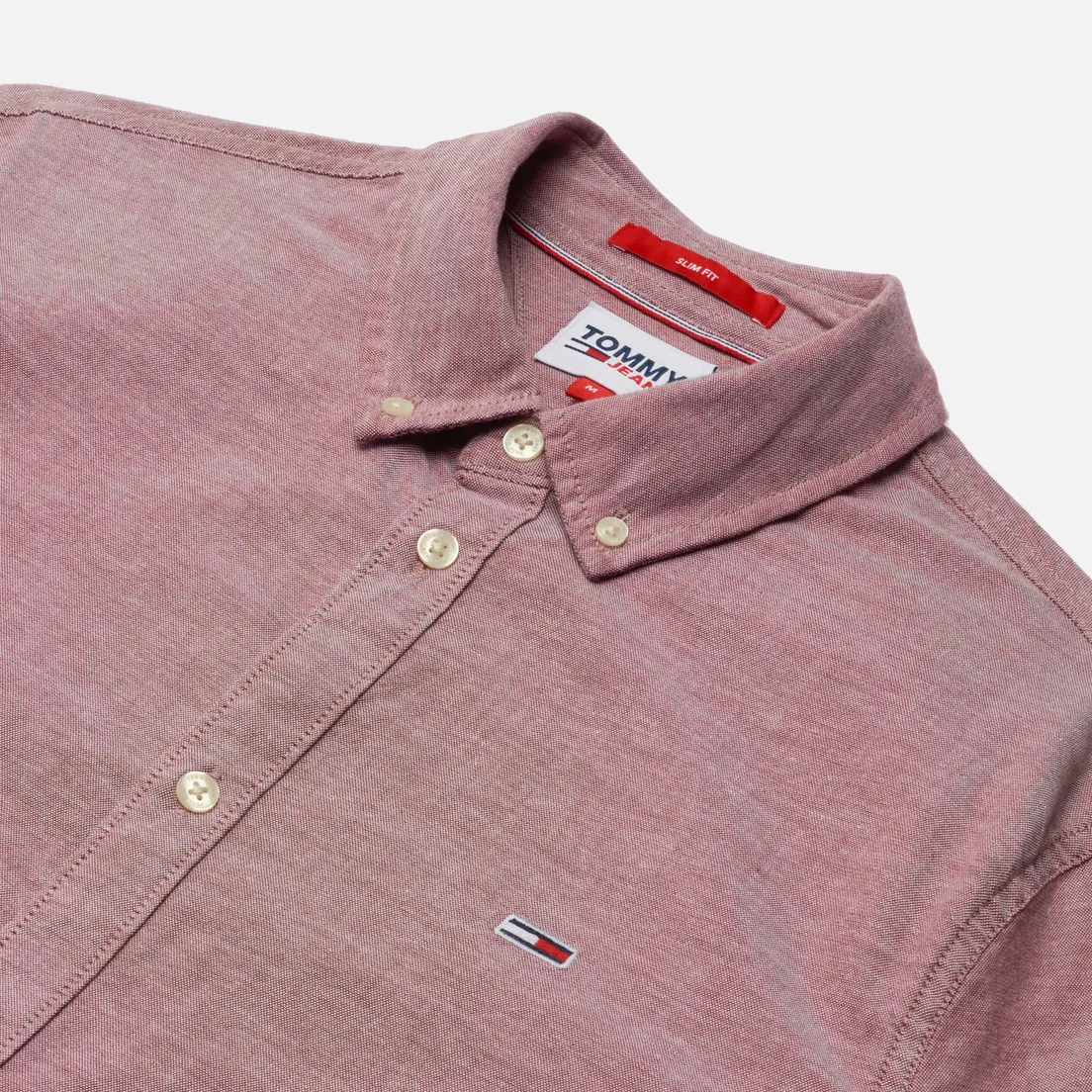 Tommy Jeans Мужская рубашка Stretch Oxford Slim Fit