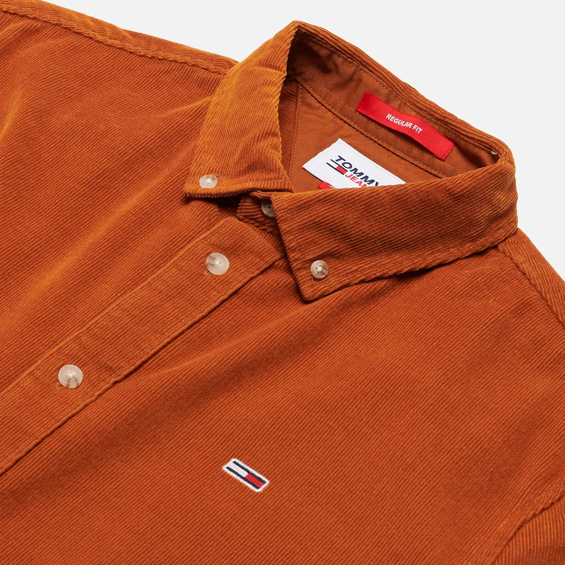 Tommy Jeans Мужская рубашка Corduroy Regular Fit
