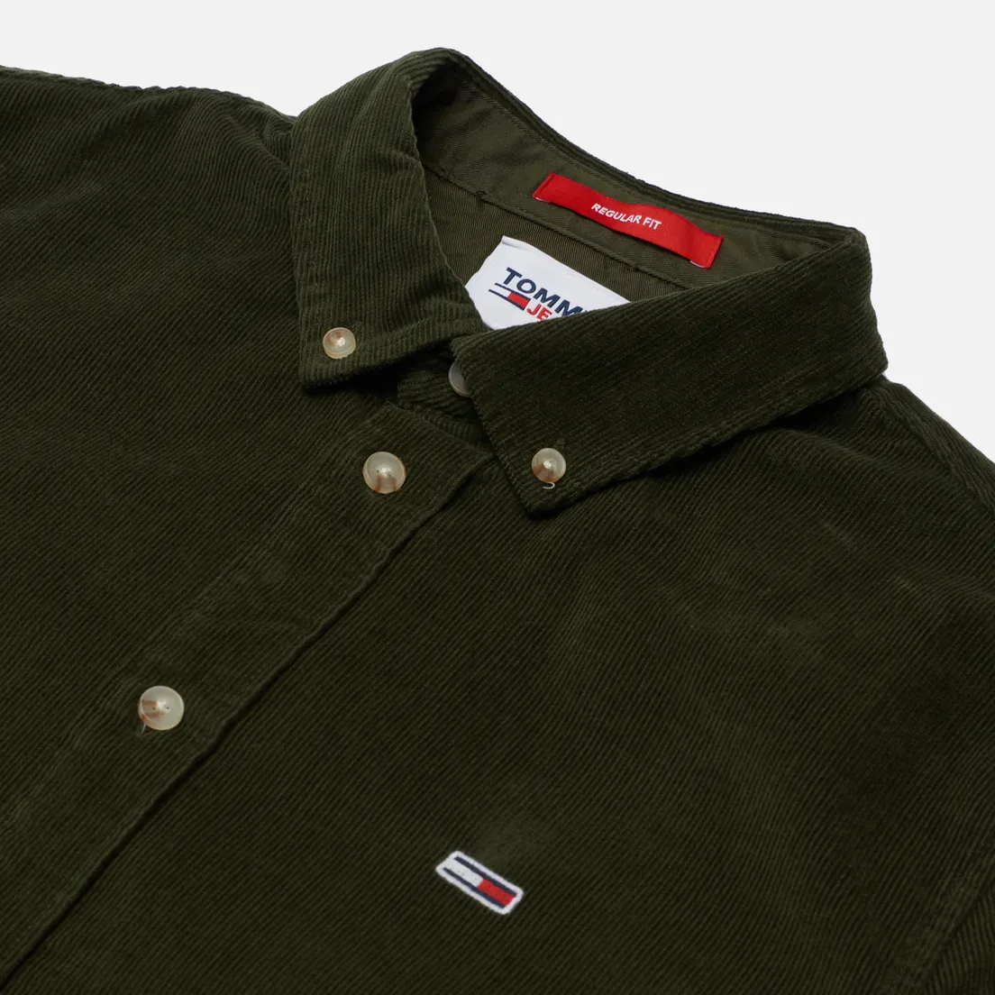 Tommy Jeans Мужская рубашка Corduroy Regular Fit