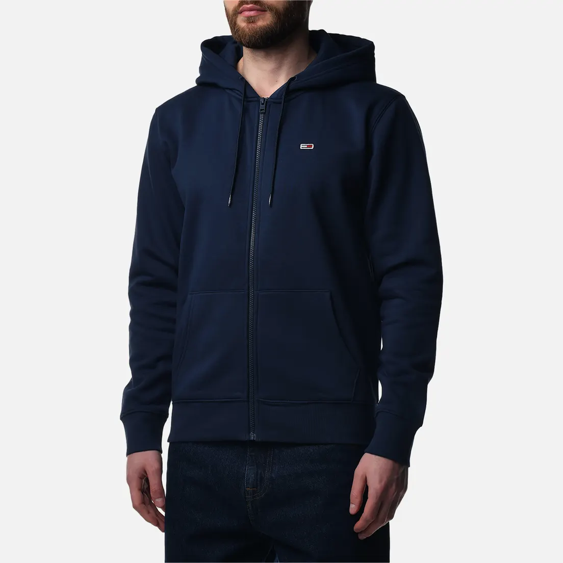 Tommy Jeans Мужская толстовка Regular Fleece Full Zip Hoodie