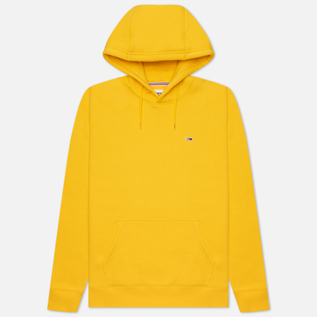 Мужская толстовка Tommy Jeans Regular Fleece Hoodie, цвет жёлтый, размер M