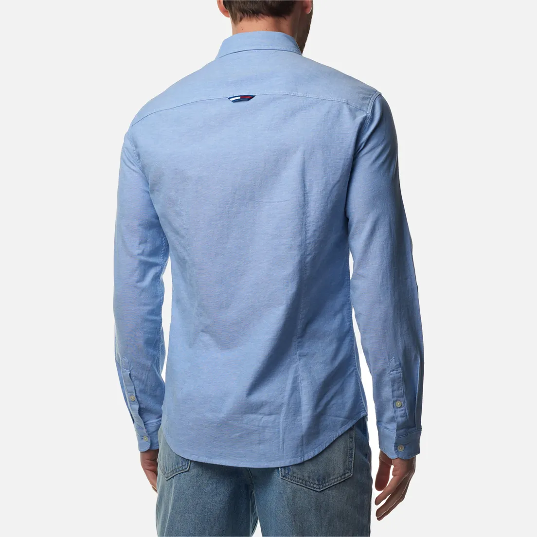 Tommy Jeans Мужская рубашка Stretch Oxford Cotton Slim Fit