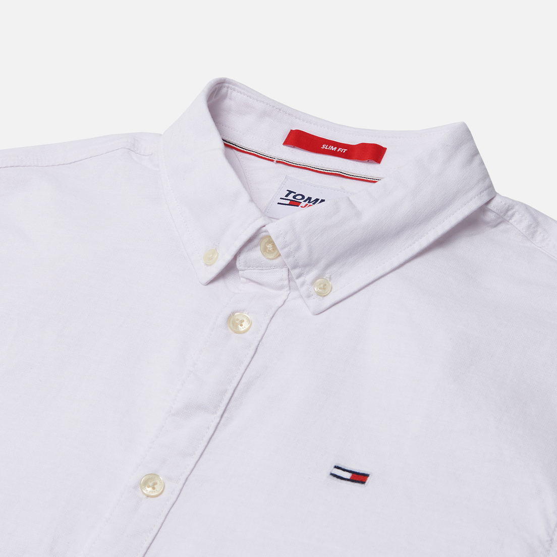 Tommy Jeans Мужская рубашка Stretch Oxford Cotton Slim Fit