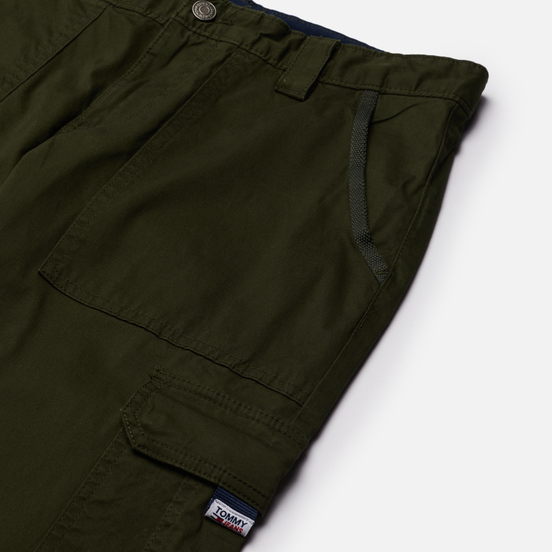 Мужские брюки Tommy Jeans Scanton Slim Fit Cargo Dark Olive