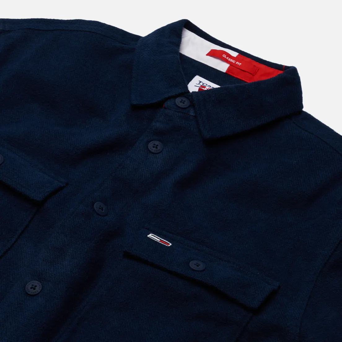 Tommy Jeans Мужская рубашка Soft Organic Cotton Overshirt