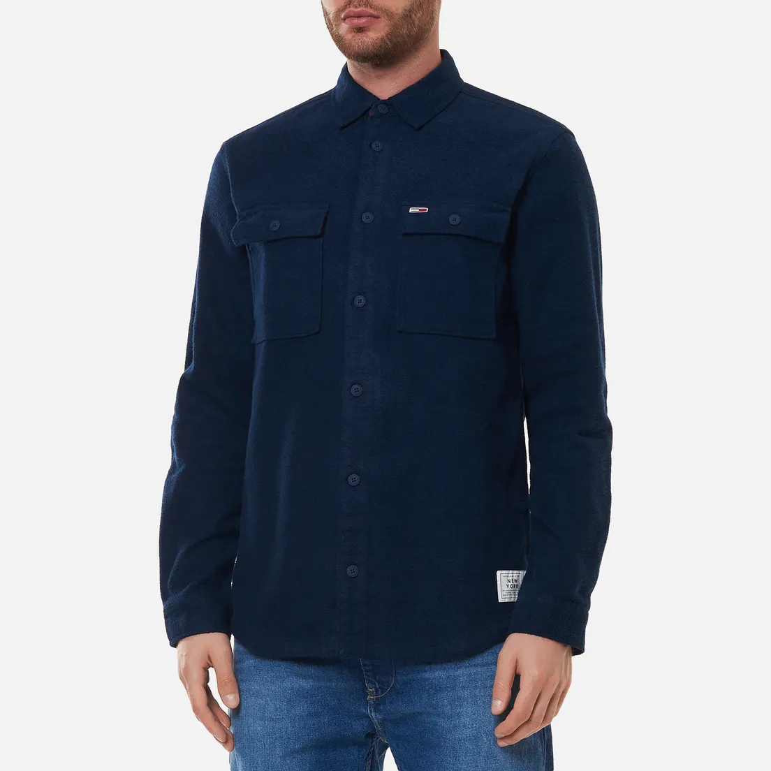 Tommy Jeans Мужская рубашка Soft Organic Cotton Overshirt