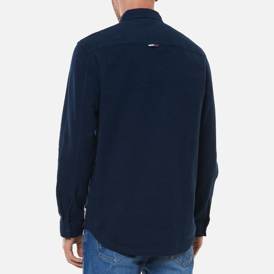 Мужская рубашка Tommy Jeans Soft Organic Cotton Overshirt Twilight Navy