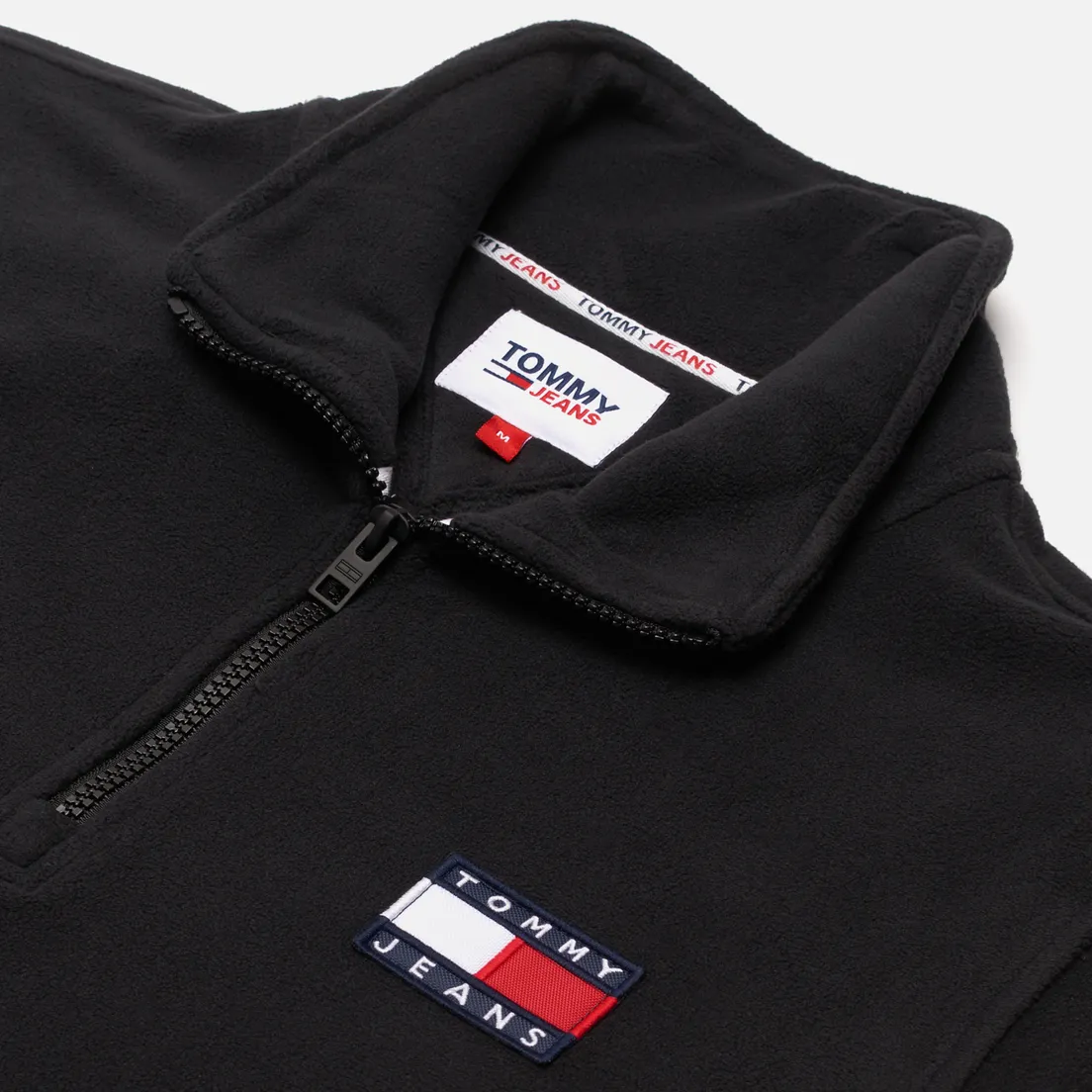 Tommy Jeans Мужская толстовка Half Zip Polar Fleece
