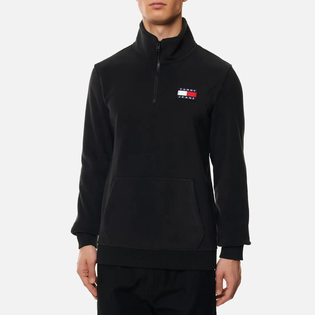 Tommy Jeans Мужская толстовка Half Zip Polar Fleece