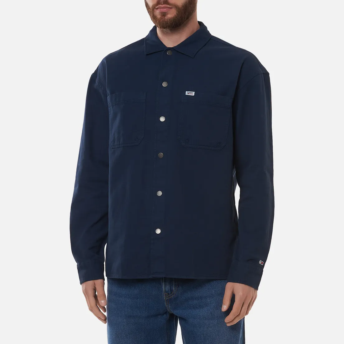Tommy Jeans Мужская рубашка Lightweight Twill Overshirt