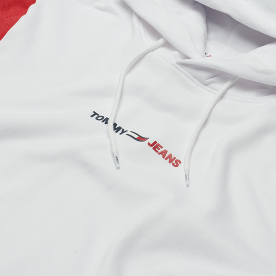 Мужская толстовка Tommy Jeans Colour-Blocked Hoody White/Multi