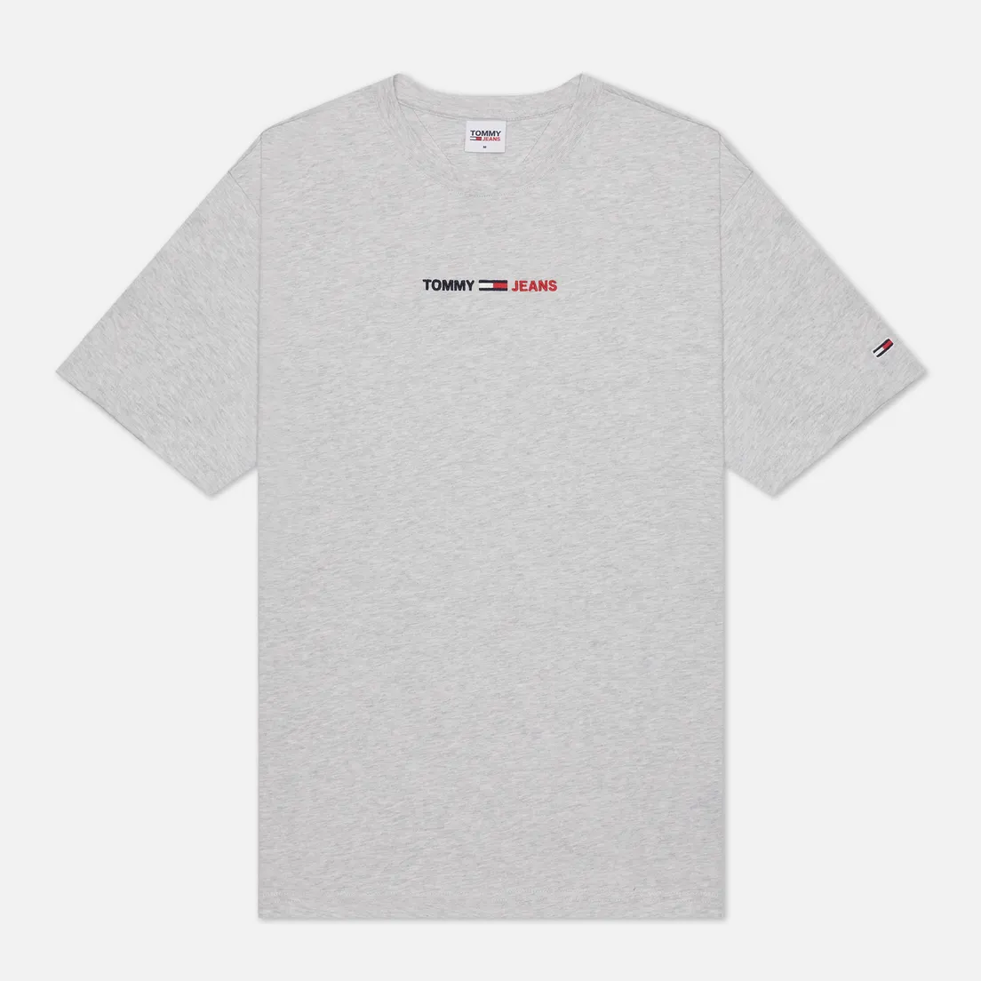 Tommy Jeans Мужская футболка Linear Logo Organic Cotton