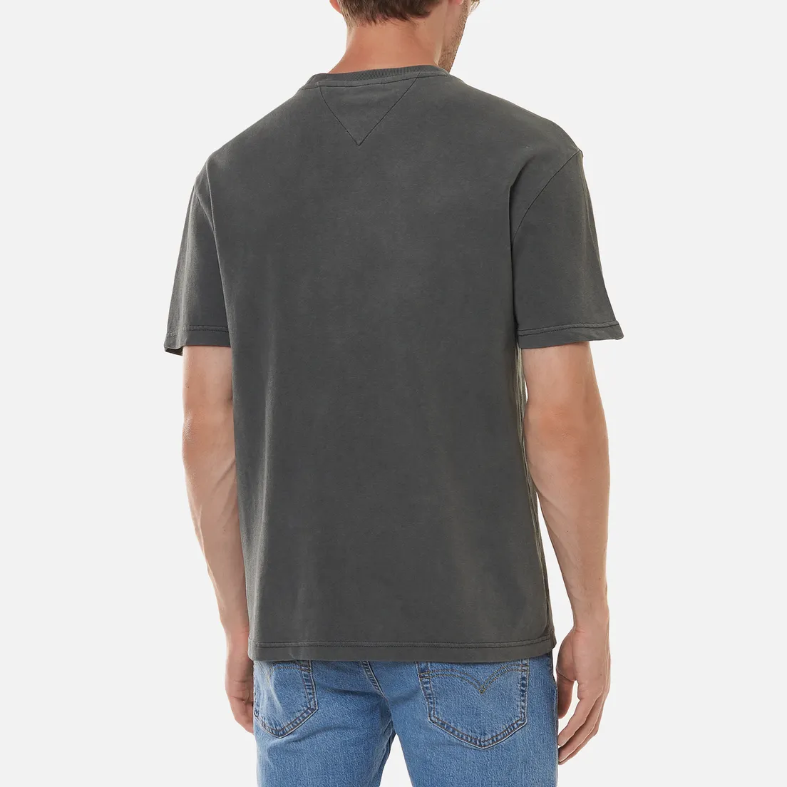 Tommy Jeans Мужская футболка Tonal Flag Faded Organic Cotton