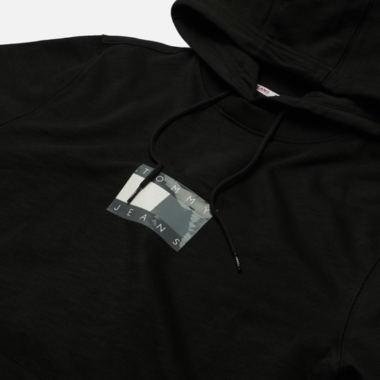 Мужская толстовка Tommy Jeans Tonal Logo Hoody Black