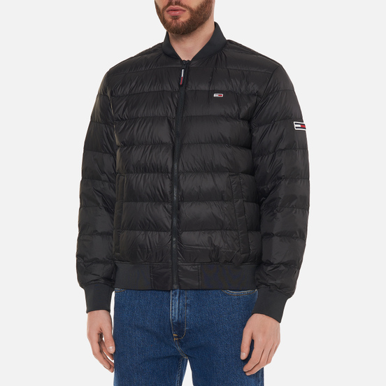 Мужская куртка бомбер Tommy Jeans Light Down Quilted Black