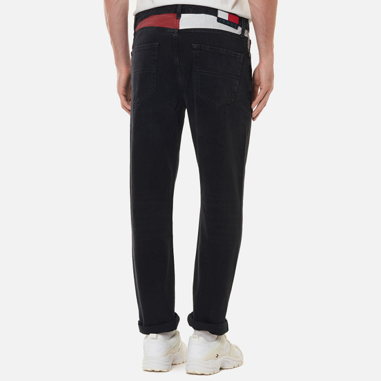 Мужские джинсы Tommy Jeans Dad Regular Tapered AE773 Denim Black