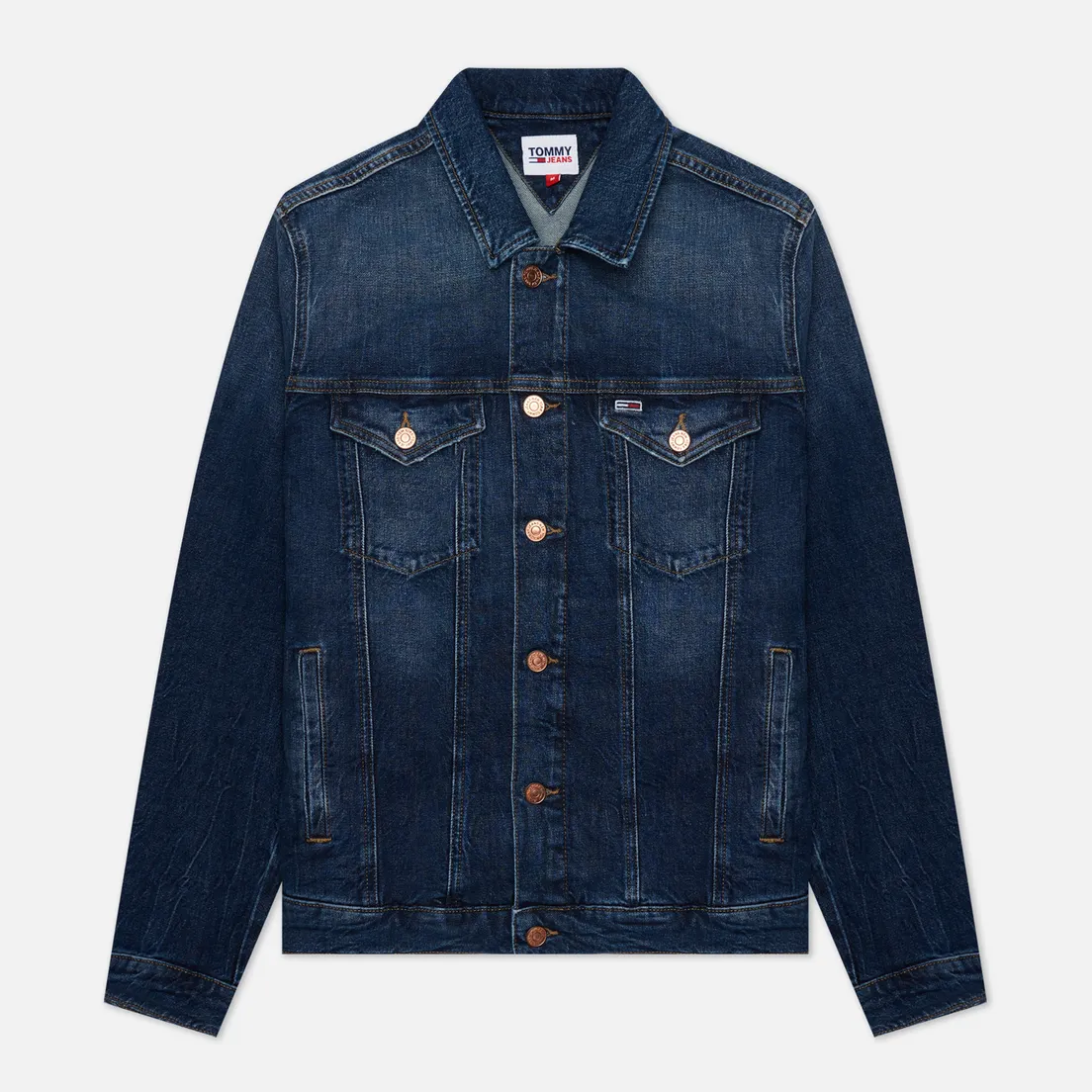 Tommy Jeans Мужская джинсовая куртка Regular Trucker AE259