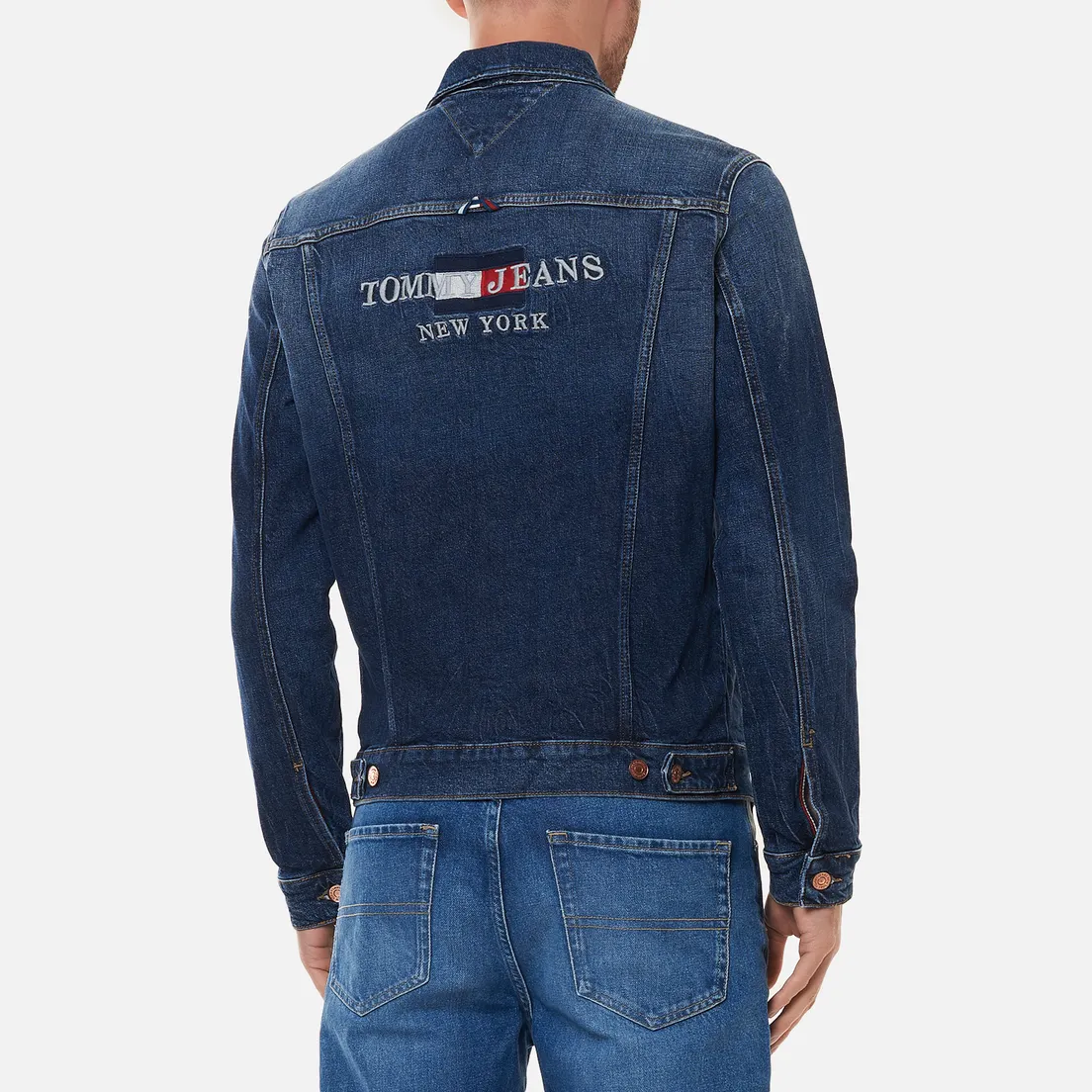 Tommy Jeans Мужская джинсовая куртка Regular Trucker AE259