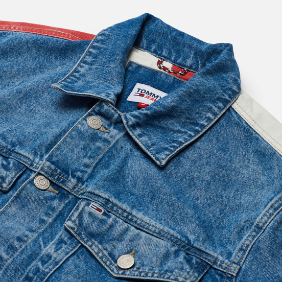 Мужская джинсовая куртка Tommy Jeans Oversize Trucker AE712 Denim Light