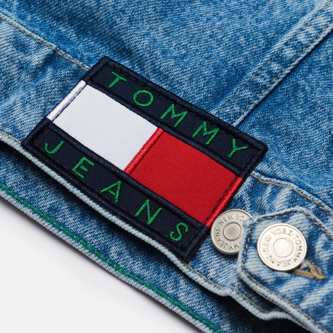Tommy Jeans Мужская джинсовая куртка Oversize Trucker AE712