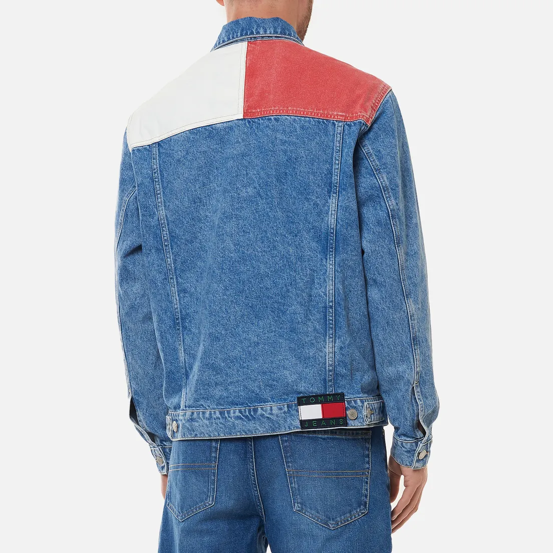 Tommy Jeans Мужская джинсовая куртка Oversize Trucker AE712