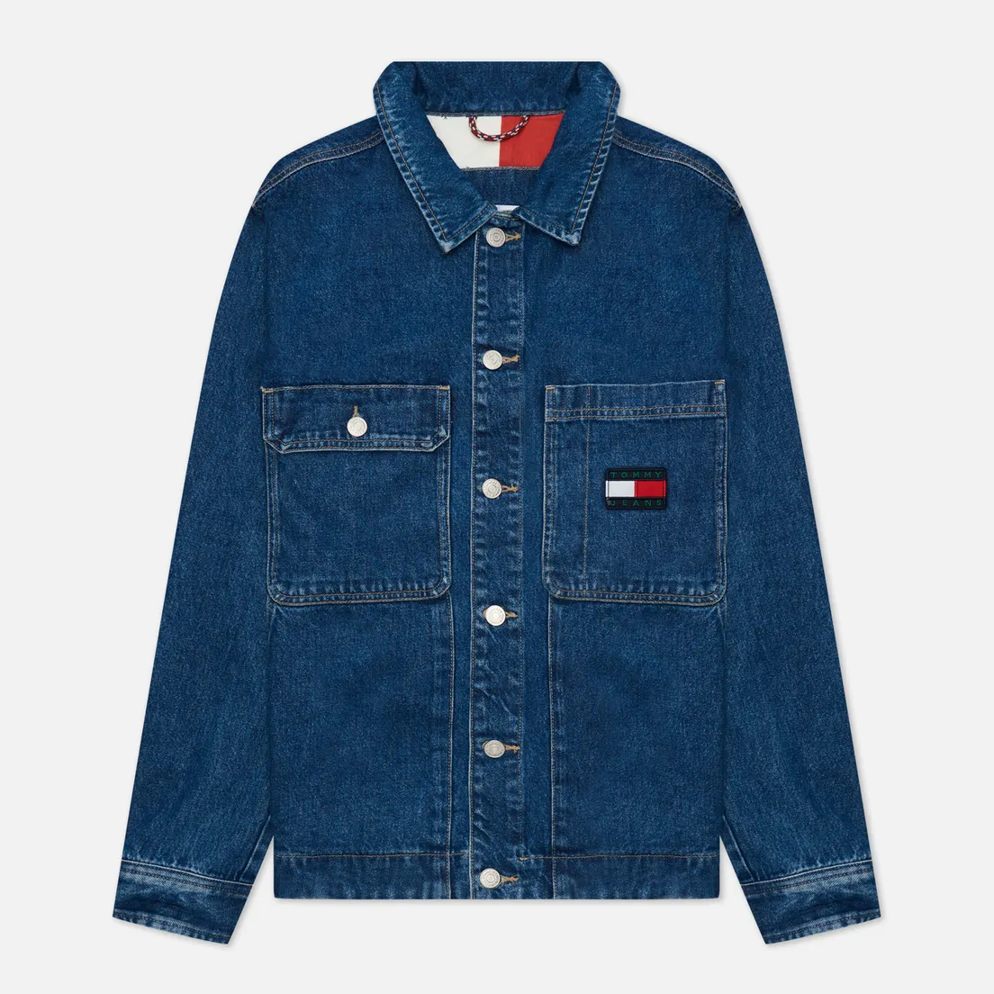 Tommy Jeans Мужская джинсовая куртка Boxy Shirt AE731