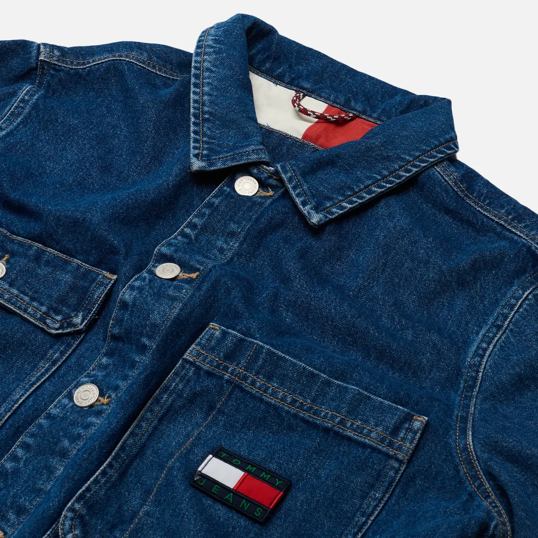 Tommy Jeans Мужская джинсовая куртка Boxy Shirt AE731