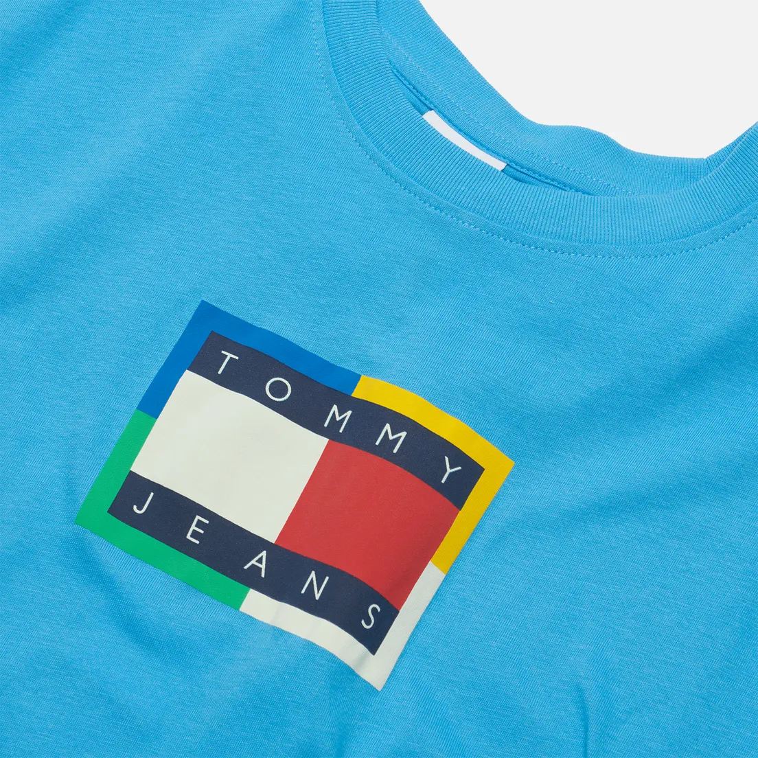 Tommy Jeans Мужская футболка Multicolor Flag