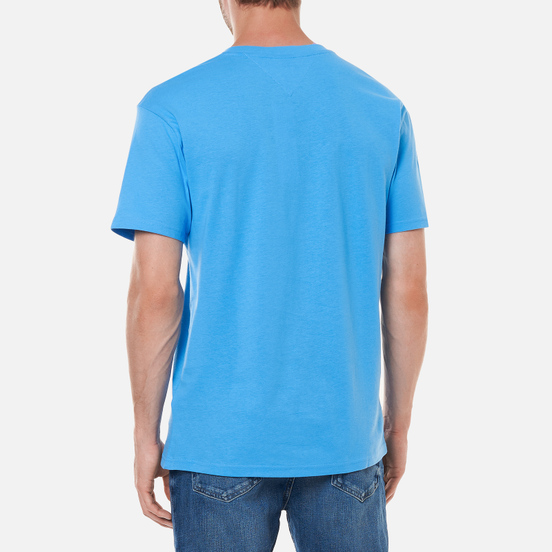 Мужская футболка Tommy Jeans Multicolor Flag Frigid Blue