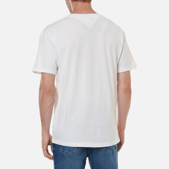Мужская футболка Tommy Jeans Multicolor Flag White